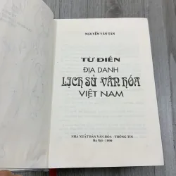 Từ điển địa danh lịch sử văn hoá việt nam. 7b4 799097