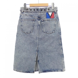 Chân váy denim nhuộm sáng LOUIS VUITTON FPJU18BEA - Hàng hiệu Authentic 810142