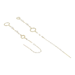 K18YG Bông tai ngọc trai nước ngọt - Hàng hiệu Authentic 876919