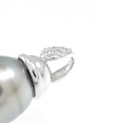 K14WG Ngọc trai đen pendant - Hàng hiệu Authentic 862050