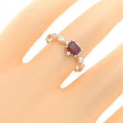 Nhẫn đá màu K10WG 667666