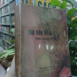 THI VĂN QUỐC CẤM THỜI THUỘC PHÁP 