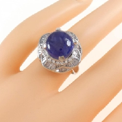 Nhẫn ngọc sao PT900 10.82CT 673497