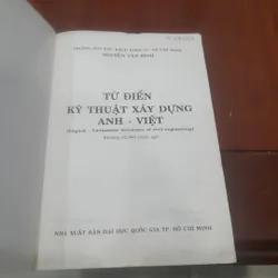 Từ điển KỸ THUẬT XÂY DỰNG Anh - Việt 720445