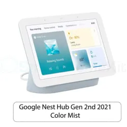 Google nest hub gen 2 trợ lý ảo nhà thông minh - dùng được vài lần vẫn như mới 707568