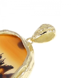 K18YG Mã Não Pendant - Hàng hiệu Chính hãng 871607