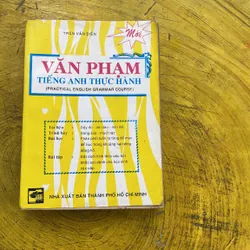 VĂN PHẠM TIẾNG ANH THỰC HÀNH- TRẦN VĂN ĐIỀN