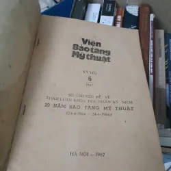 Viện Bảo tàng mỹ thuật - kỷ yếu1987 960953