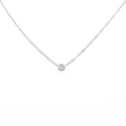 Dây chuyền kim cương PT900/PT850 0.16CT - Hàng hiệu Authentic