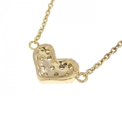 K18YG Dây chuyền kim cương hình trái tim 0.10CT - Hàng hiệu Chính hãng 863152