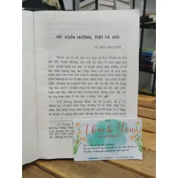 Thơ và đời – Hồ Xuân Hương 588573