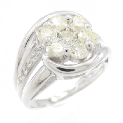 Nhẫn kim cương K18WG 1.50CT