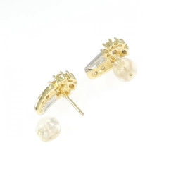 Bông tai kim cương hoa K18YG/K18WG 0.73CT - Hàng hiệu Chính hãng 867496