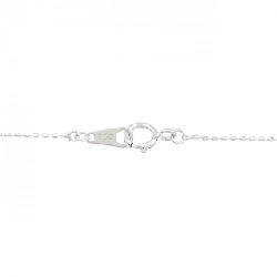 Dây chuyền kim cương K18WG/750WG - Hàng hiệu Authentic 0.30CT 863117