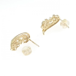 K18YG Bông tai Hoa Kim cương 0.70CT - Hàng hiệu Chính hãng 865707