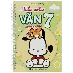Takenotes Văn Cánh diều 7 - Sổ lò xo takenote A5 Tuấn Việt [TSTK]