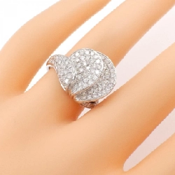 Nhẫn kim cương K18WG 1.35CT 672894