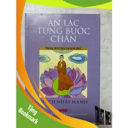 (TẶNG BOOKMARK) An lạc từng bước chân- Thích Nhất Hạnh Sách tôn giáo - tâm linh RBK0302