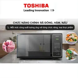 PASS LẠI LÒ VI SÓNG TOSHIBA 25L MM-EM25PE(BM) – MỚI 100% 