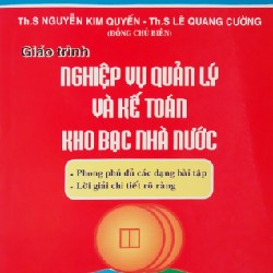 Giáo trình Nghiệp vụ quản lý và kế toán Kho bạc nhà nước 19971