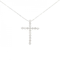 K18WG Dây chuyền kim cương 1.00CT - Hàng hiệu Chính hãng