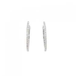 K18WG Bông tai kim cương 1.00CT - Hàng hiệu Authentic 868404