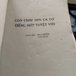 sách: Con Chim Sơn Ca, Có Tiếng Hót Tuyệt Vời.
Nhà xuất bản: Nhà xuất bản Mũi Cà Mau.
 994593