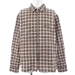 シュプリーム SUPREME Metallic Plaid Zip Up Shi シャツ - Hàng hiệu Authentic