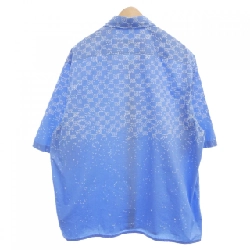 Áo sơ mi ngắn tay chi tiết móc LOUIS VUITTON Damier Spread HNS20WNF4 - Hàng hiệu Chính hãng 893459