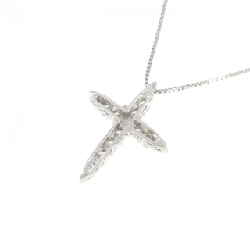 Dây chuyền kim cương PT850 hình chữ thập 0.40CT - Hàng hiệu Authentic 860888