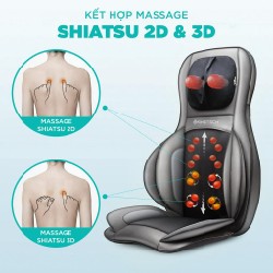 Máy massage 3D Jitsu King Tech túi khí nhiệt 48651