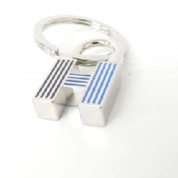 Khóa Chìa Hãng Hàng Hiệu Authentic Hermès Cadena Quiz Rainbow 077309FP - Keyring 807118