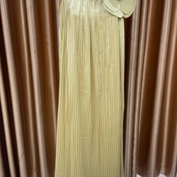 Váy maxi màu vàng hoa tháo rời 471678