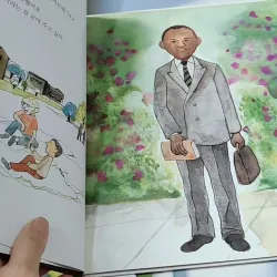 [Tặng nẹp góc] Truyện thiếu nhi Hàn Quốc: Danh nhân 60 -  지인지기 인물 이야기: 마틴 루서 킹 732009