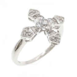 Nhẫn kim cương K18WG