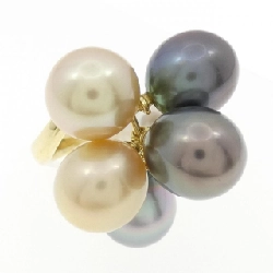 Nhẫn ngọc trai trắng K18YG