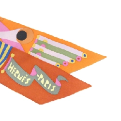 【Sản phẩm chưa sử dụng】Khăn quàng cổ Hermès PARADE EN FANFARE 064006S 624262