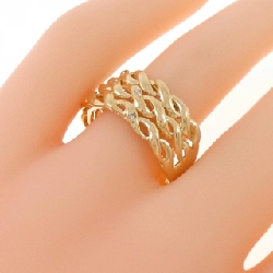 Nhẫn kim cương K18YG 0.04CT 667959