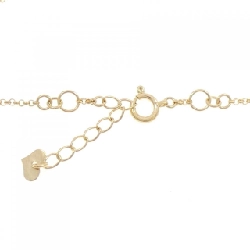 K18YG Vòng tay chéo - Hàng hiệu Authentic 878863