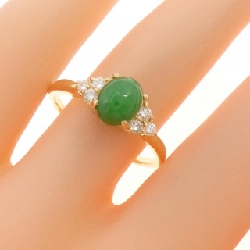 Nhẫn Ngọc Bích K18YG - Hàng hiệu Chính hãng 847677