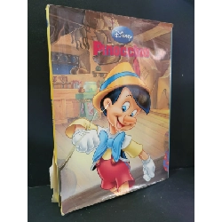 Pinocchio (bìa cứng, sách màu) mới 80% bẩn nhẹ, rách áo bìa Disney HCM3004 NGOẠI VĂN