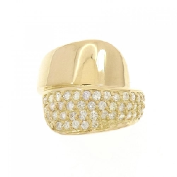 Nhẫn kim cương Pavé K18YG 0.61CT 673035