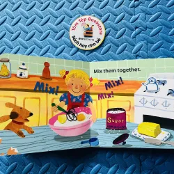 Set boardbook với tương tác kéo đẩy cho bé 779267