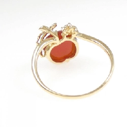 K18YG Nhẫn Agate - Hàng hiệu Chính hãng 851559