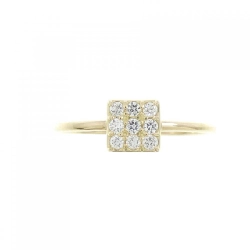 Nhẫn kim cương K18YG 0.1CT - Hàng hiệu Authentic 860508