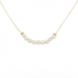 K18YG Ngọc trai Akoya Dây chuyền - Hàng hiệu Chính hãng