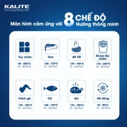 Nồi Chiên Không Dầu KALITE KL6000 – 6L 🌟 Giòn Nhanh – Ngon Khỏe Mỗi Ngày 714195