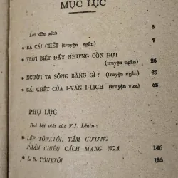 Đại văn hào L. Tolstoy, truyện ngắn/truyện vừa NGƯỜI TA SỐNG BẰNG GÌ 786275