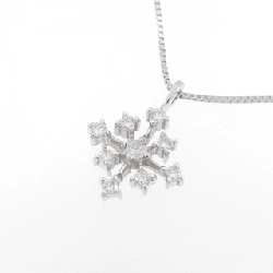 K18WG Dây chuyền kim cương 0.10CT - Hàng hiệu Chính hãng 862252