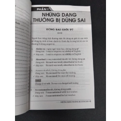 Các lỗi thường gặp trong tiếng anh mới 70% chóc gáy HCM1906 Mai lan hương SÁCH HỌC NGOẠI NGỮ 189971